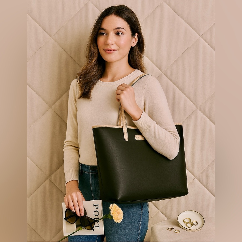 COACH  Leather Tote F24841 - Picture 3 of 9